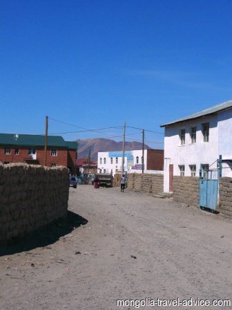 Backstreets Olgii west mongolia